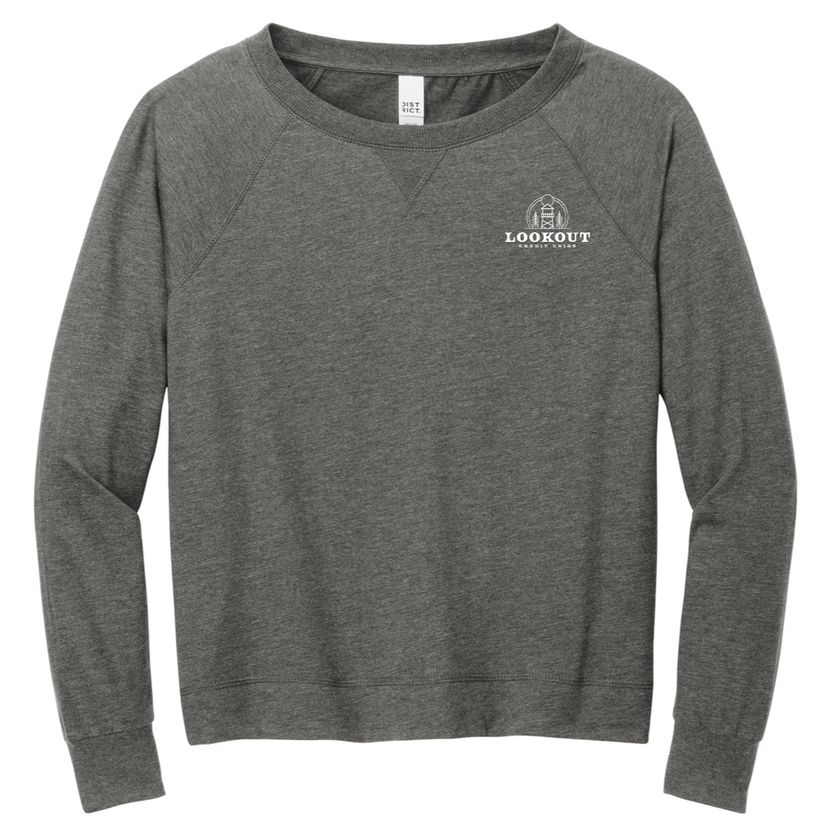District Women’s Featherweight French Terry™ Long Sleeve Crewneck