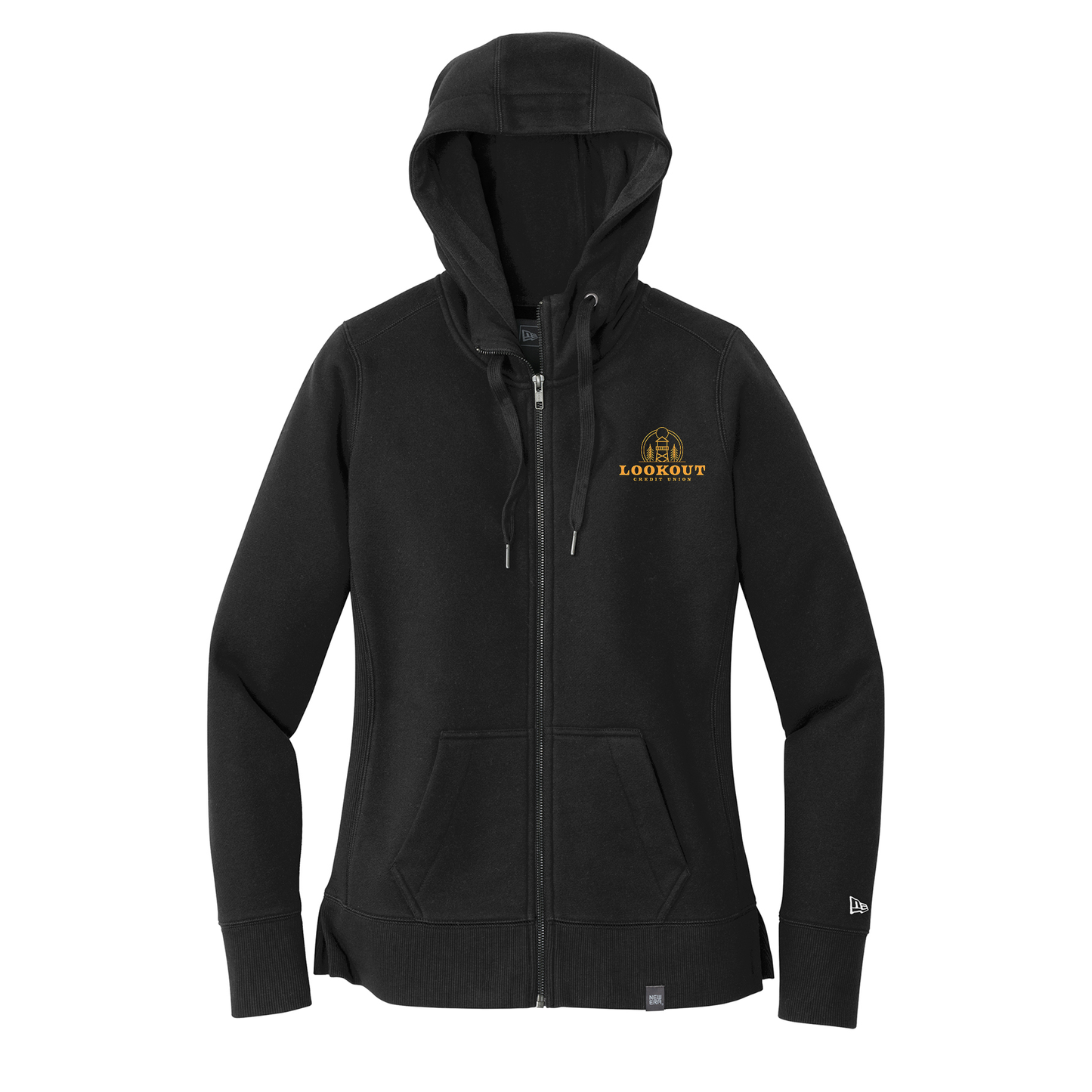New Era® Women's French Terry Full-Zip Hoodie