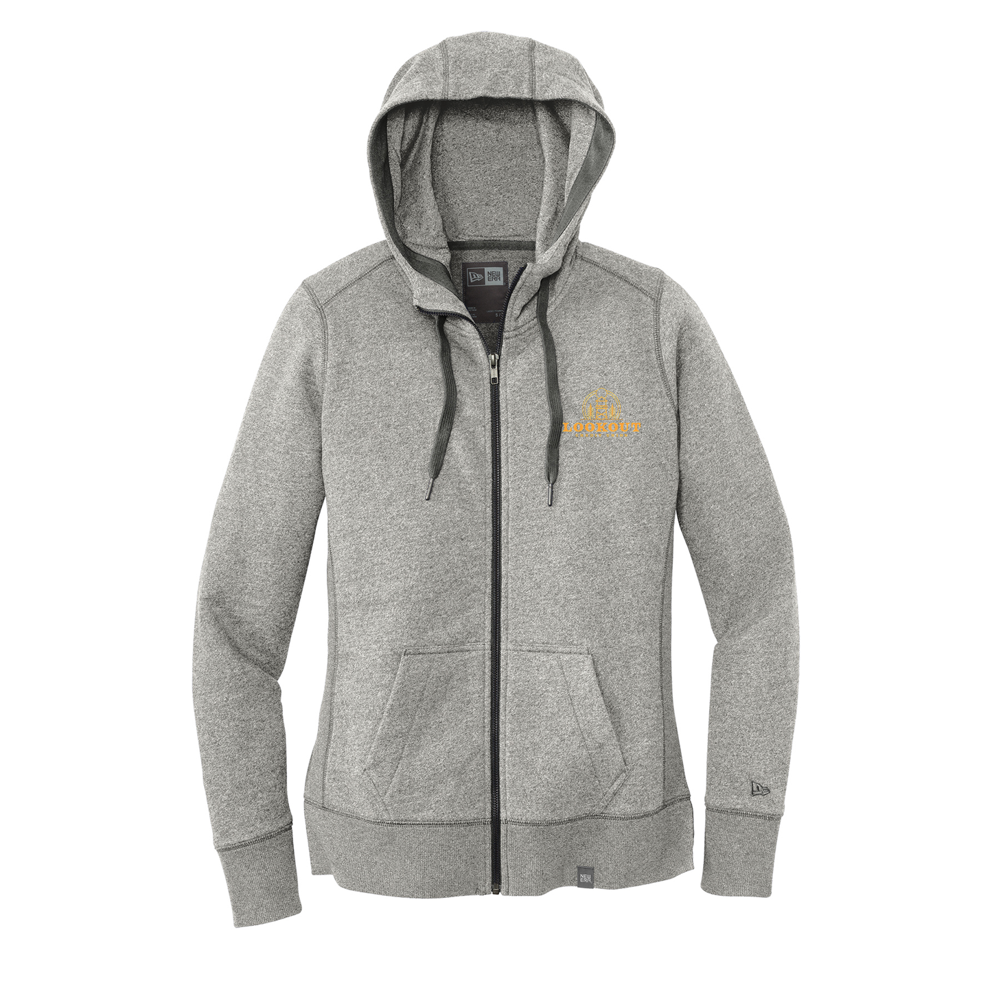 New Era® Women's French Terry Full-Zip Hoodie