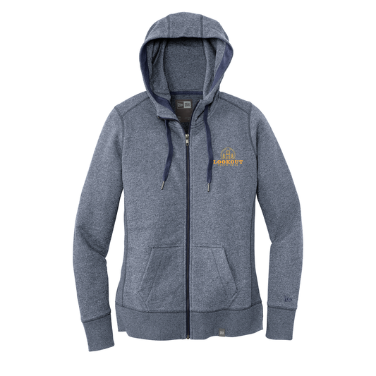 New Era® Women's French Terry Full-Zip Hoodie