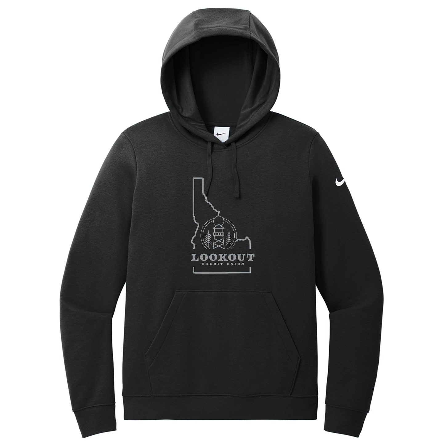 Nike Women's Club Fleece Sleeve Swoosh Pullover Hoodie