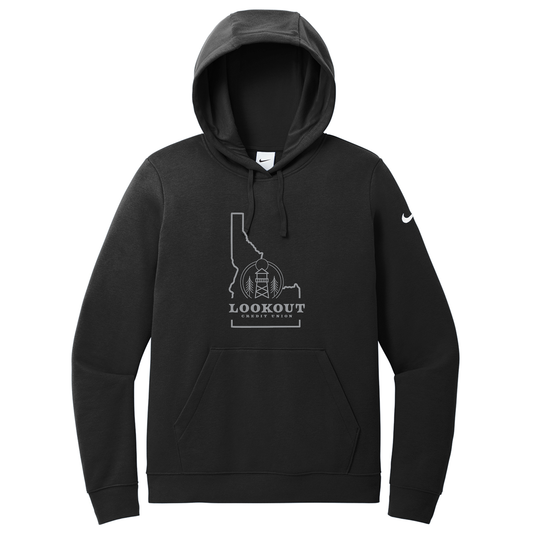Nike Women's Club Fleece Sleeve Swoosh Pullover Hoodie